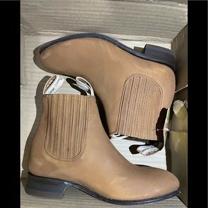 Canelito Botín Charro Piel Bovino Nobuck Topó Kids